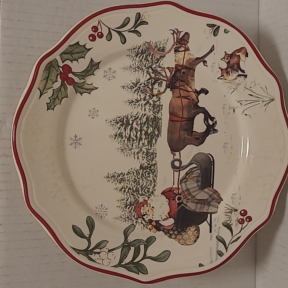 Set of 4 Better Homes and Gardens Heritage Collection Plates - Picture 11 of 16